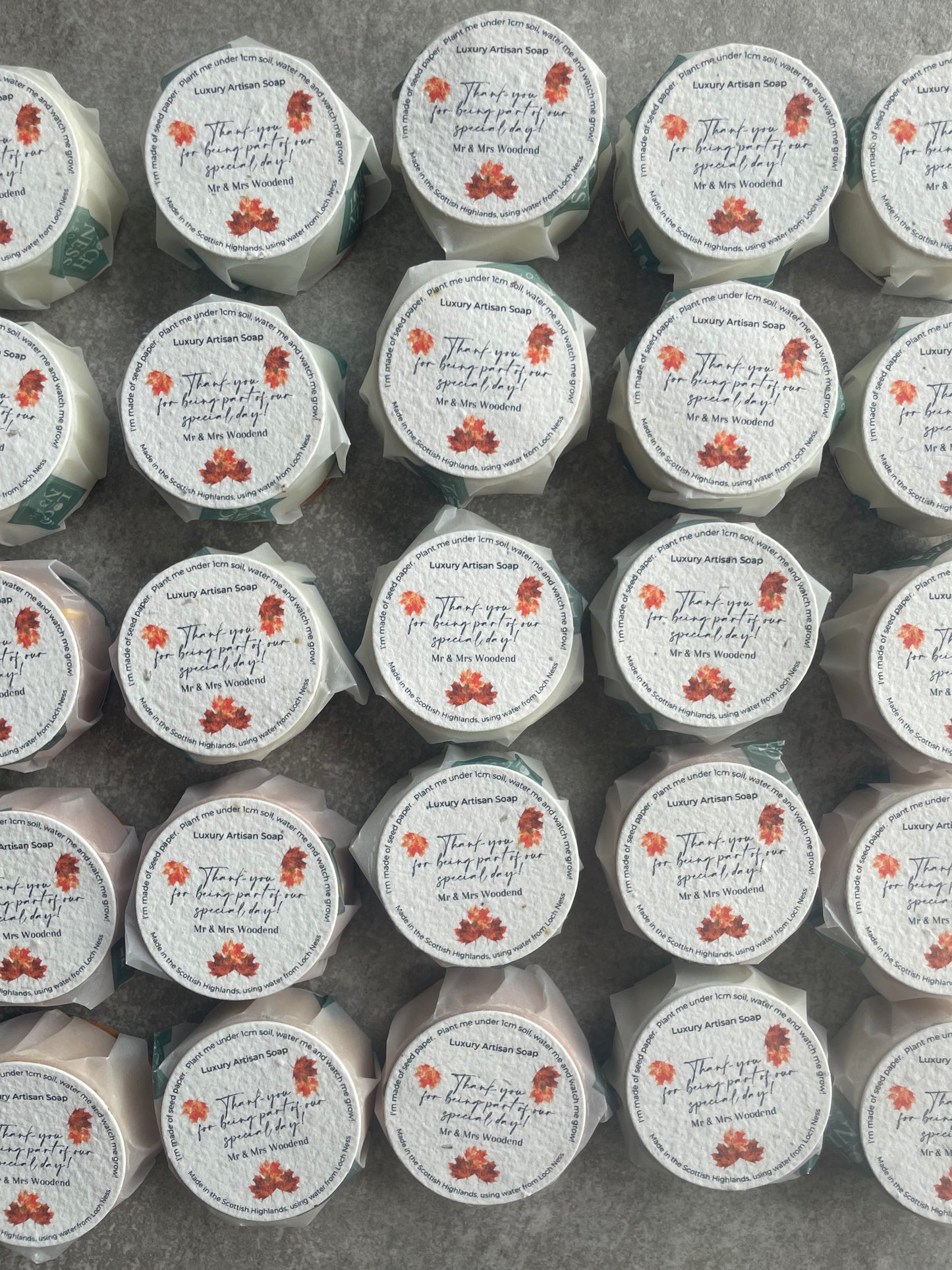 Custom Wedding/Event Soaps