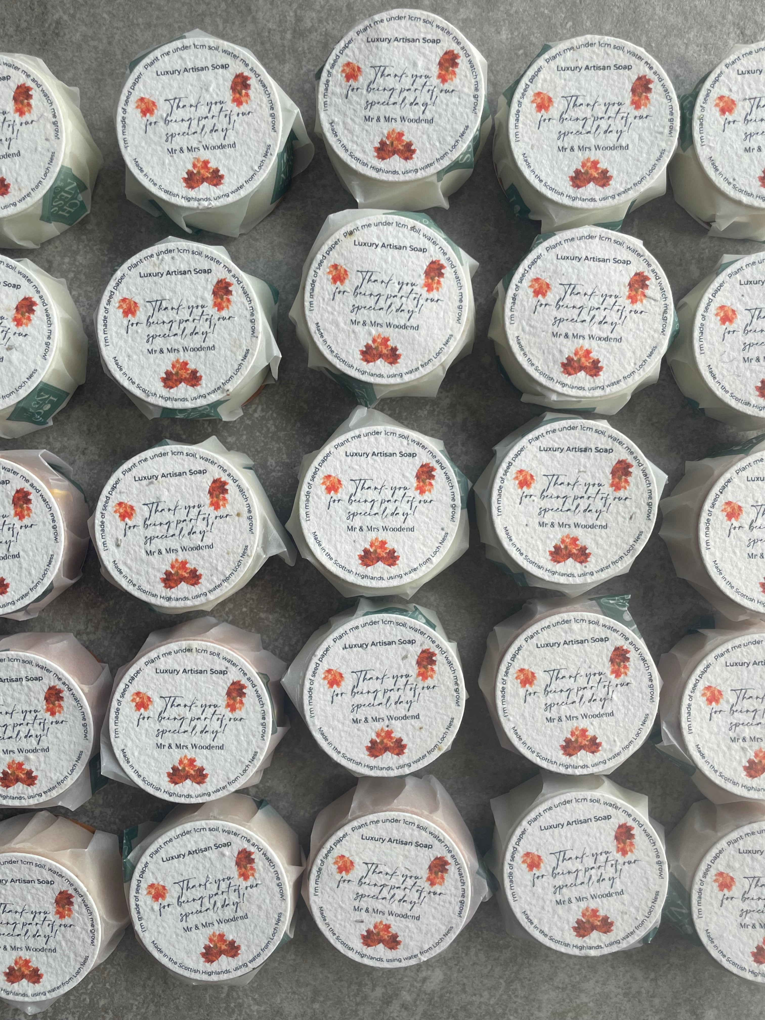 Custom Wedding/Event Soaps